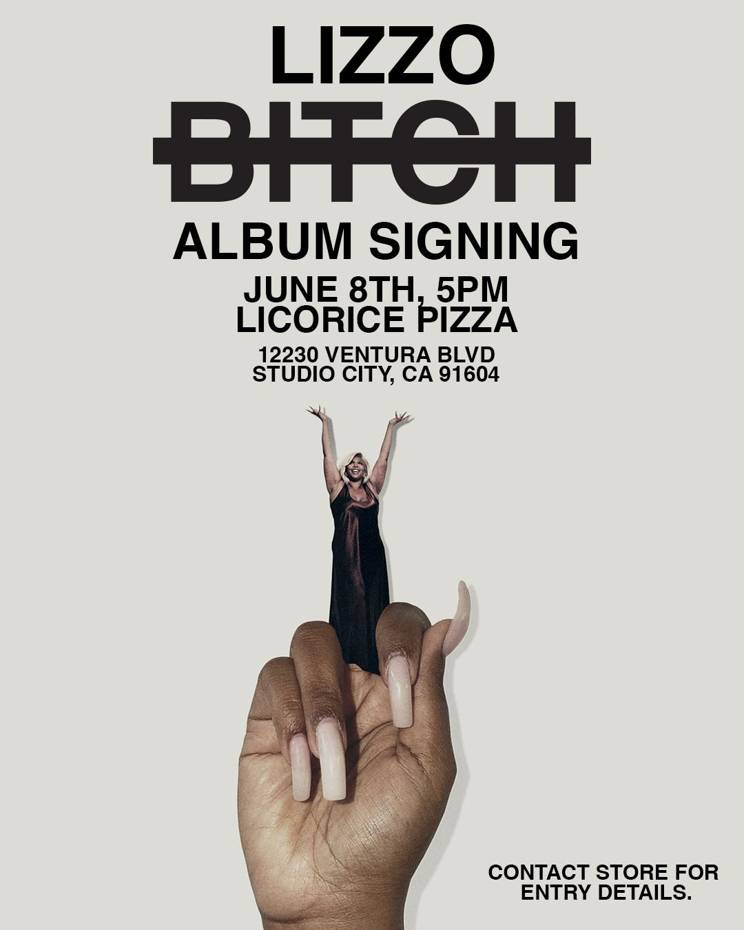 Lizzo ハート型レコードセット Lizzo In-Store Signing – licoricepizzarecords