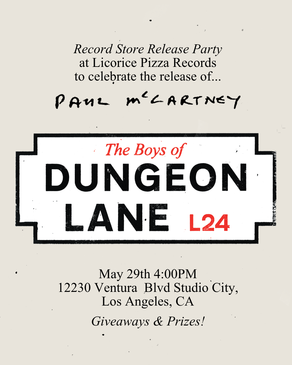 Paul McCartney (Listening Party – ‘The Boys of Dungeon Lane’)