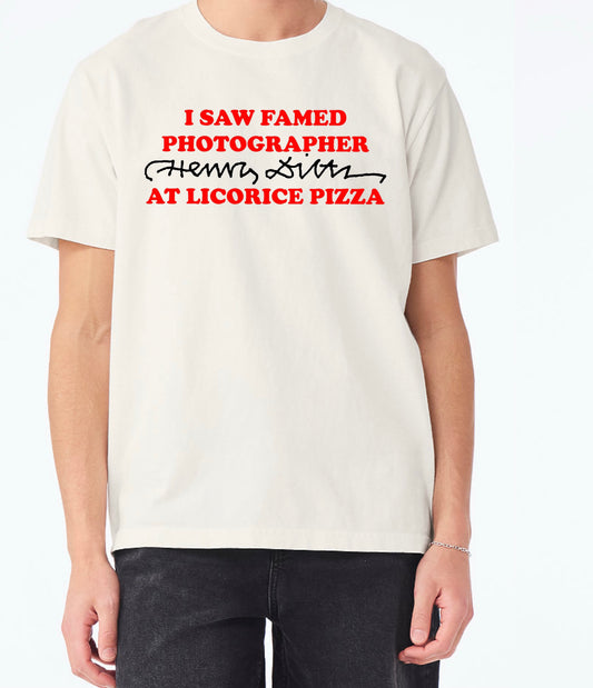 I Saw Henry Diltz at Licorice Pizza T-Shirt