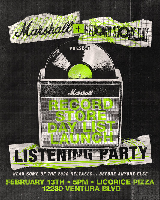 Marshall x Record Store Day Listening Launch